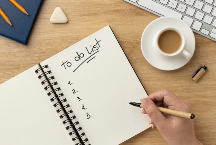 Improve attention span with to-do list.